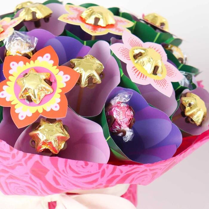 Bright Flower Bouquet Medium - Image 3