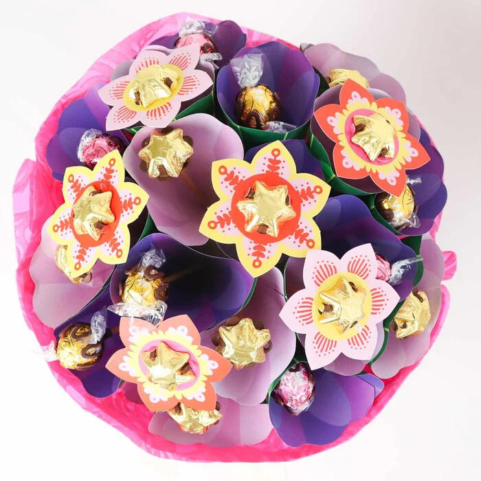 Bright Flower Bouquet Medium - Image 4