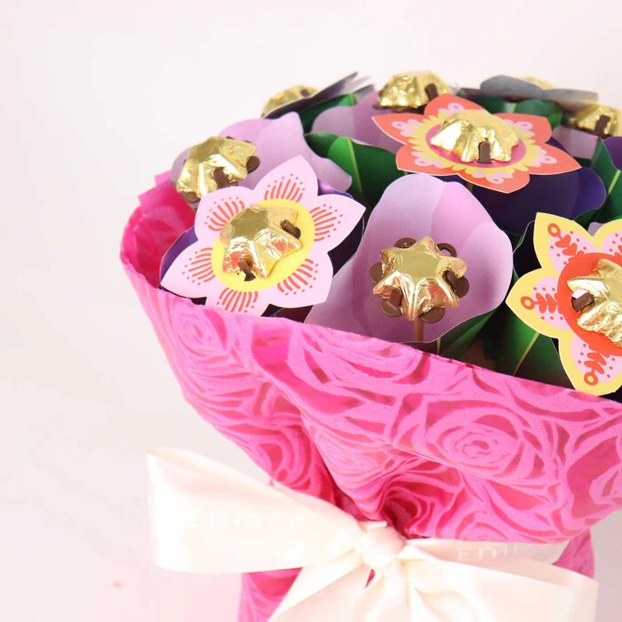 Bright Flower Bouquet Small - Image 3