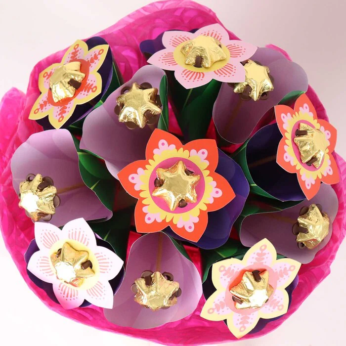 Bright Flower Bouquet Small - Image 4
