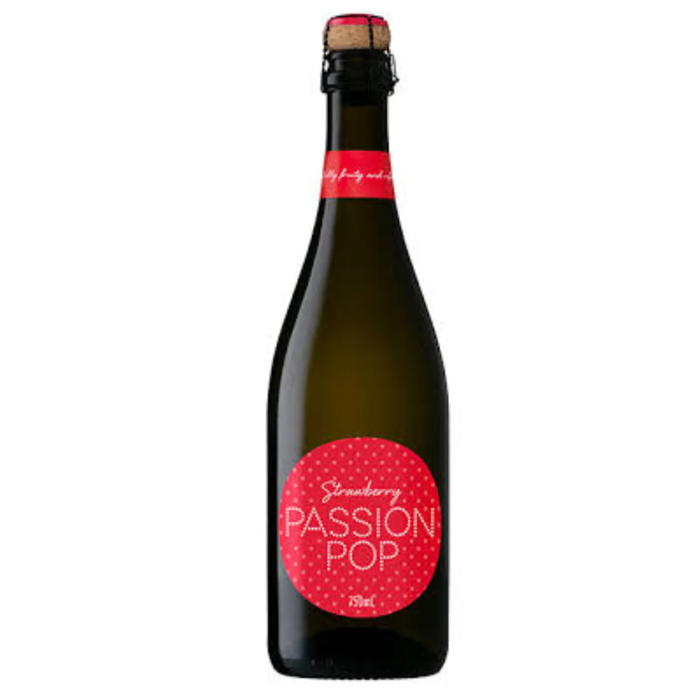Strawberry Passion Pop Sparkling Wine (extra)