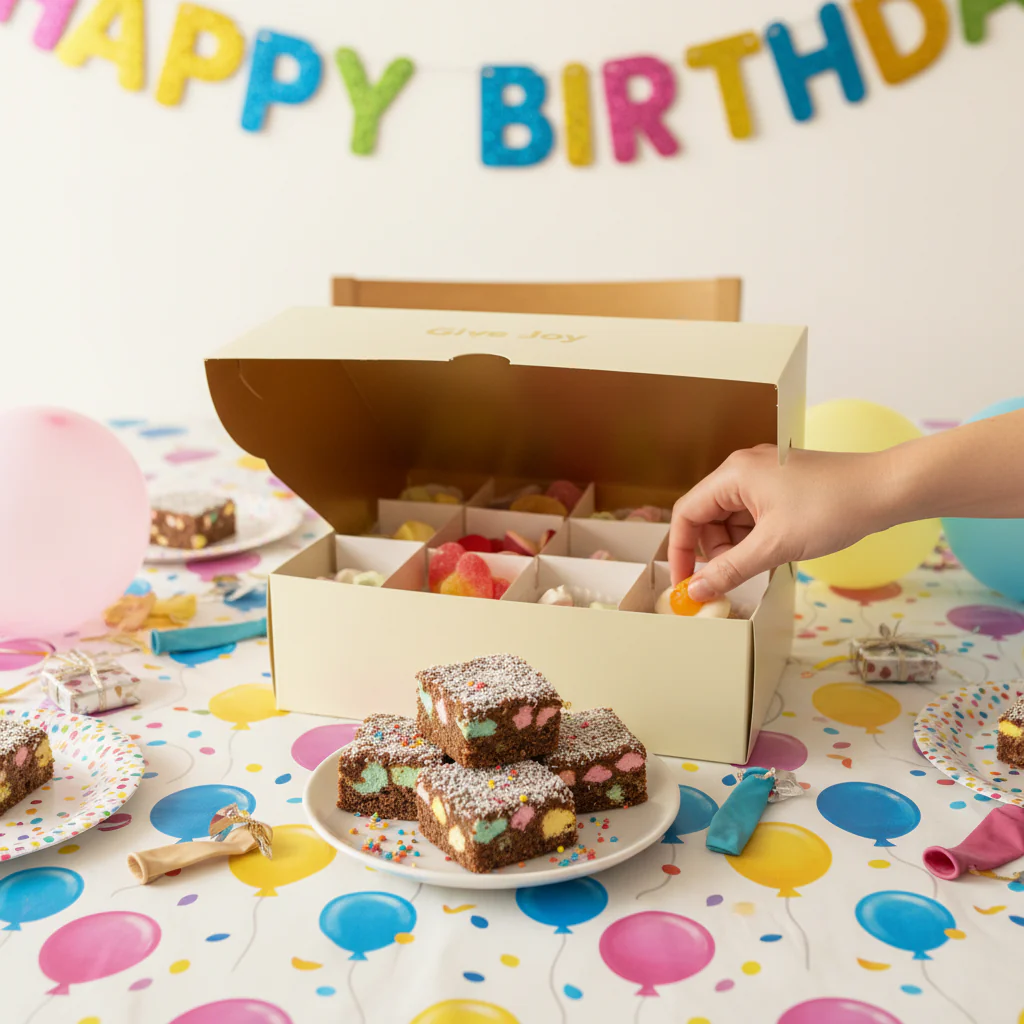 Sugar Rush Lolly Gift Box with Lolly Cake - Image 3